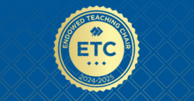 Endowed Teaching Chairs 2024-2025 image