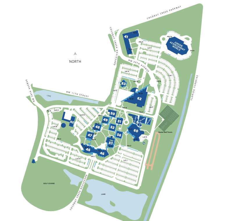 North Campus Ada Map 