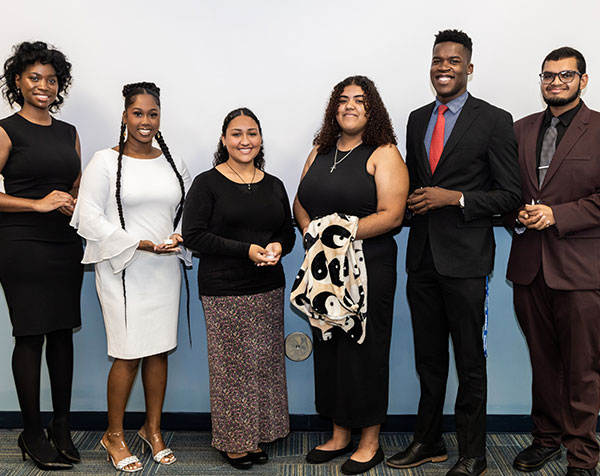 Three Student Government Members Posing for Photo